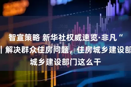 智宣策略 新华社权威速览·非凡“十四五”｜解决群众住房问题，住房城乡建设部门这么干